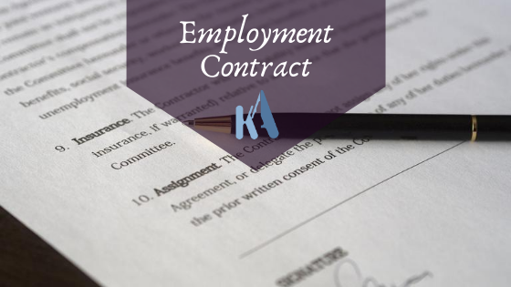 Employment Contract - CONTRACT OF EMPLOYMENT IN CAMEROON
